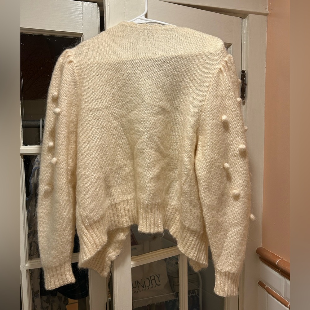 Knit Sweater— Hand Made Trachtenmode Austrian sweater - Picture 3 of 4